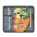 Produktbild mfsore 25 cm CafePress - FL Studio-Tastaturkürzel mit Obst - Rutschfestes Gummi-Mousepad, Gaming-Mauspad, 20 x