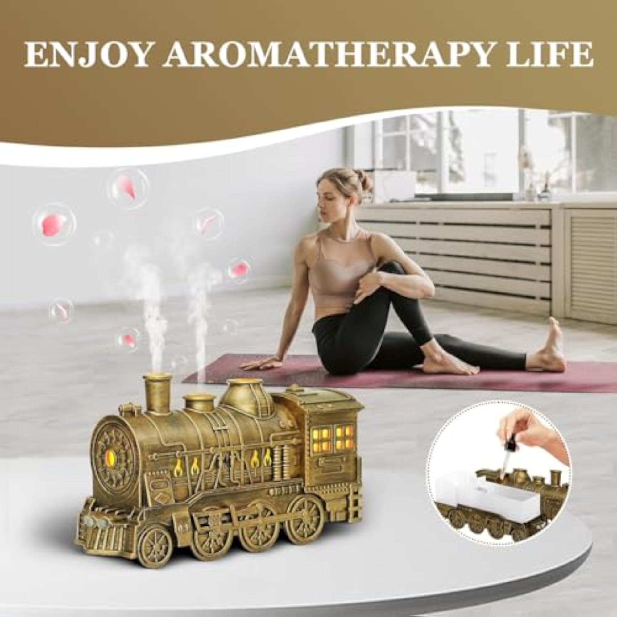 Istara Retro Train Essential Diffuser Aroma Diffuser