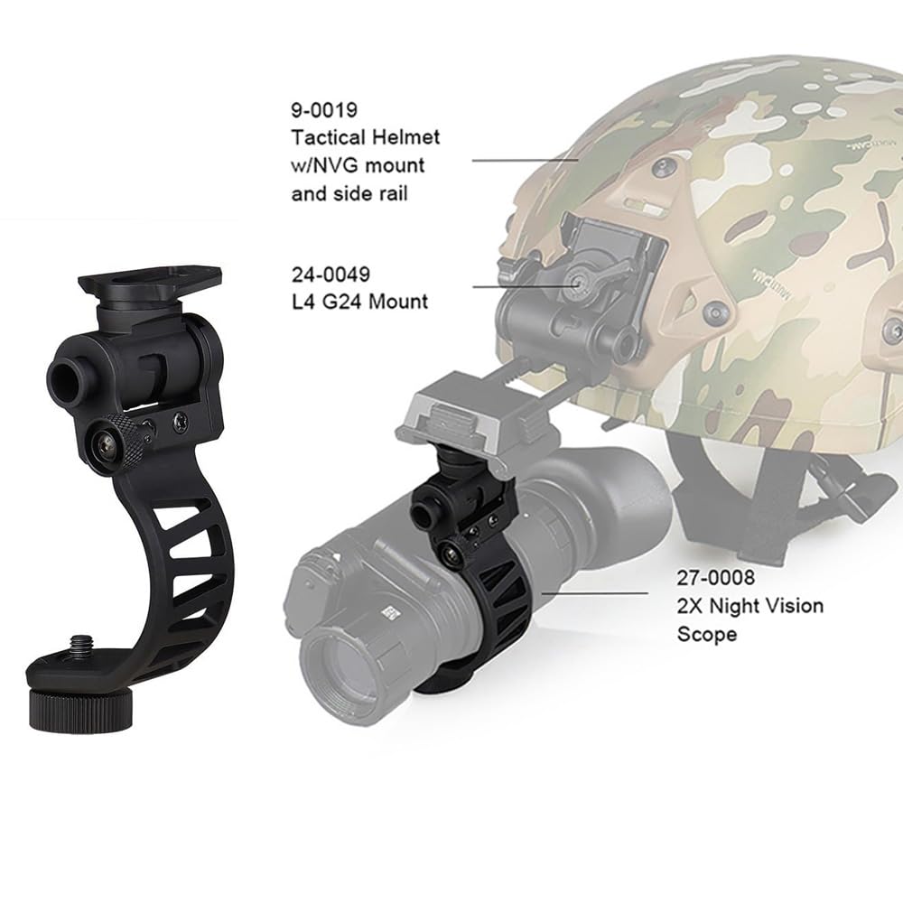 Amazon.com: okyass PVS 14 J Arm Dovetail Mount for AN/PVS-14
