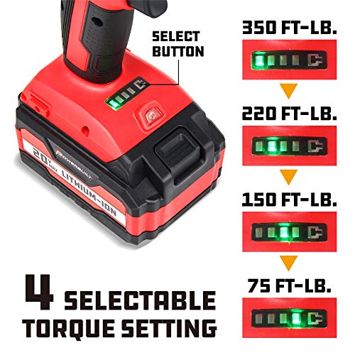 Powerbuilt 20V Cordless 1/2