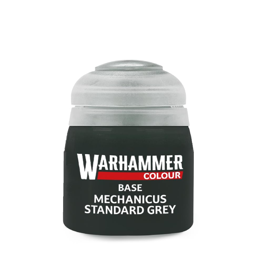 Warhammer Colour Mechanicus Standard Grey Base Paint 12ml Acrylic Paint