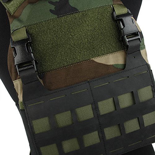 Amazon | TMC FCSK プレートキャリアー ウッドランド迷彩 | サバイバル
