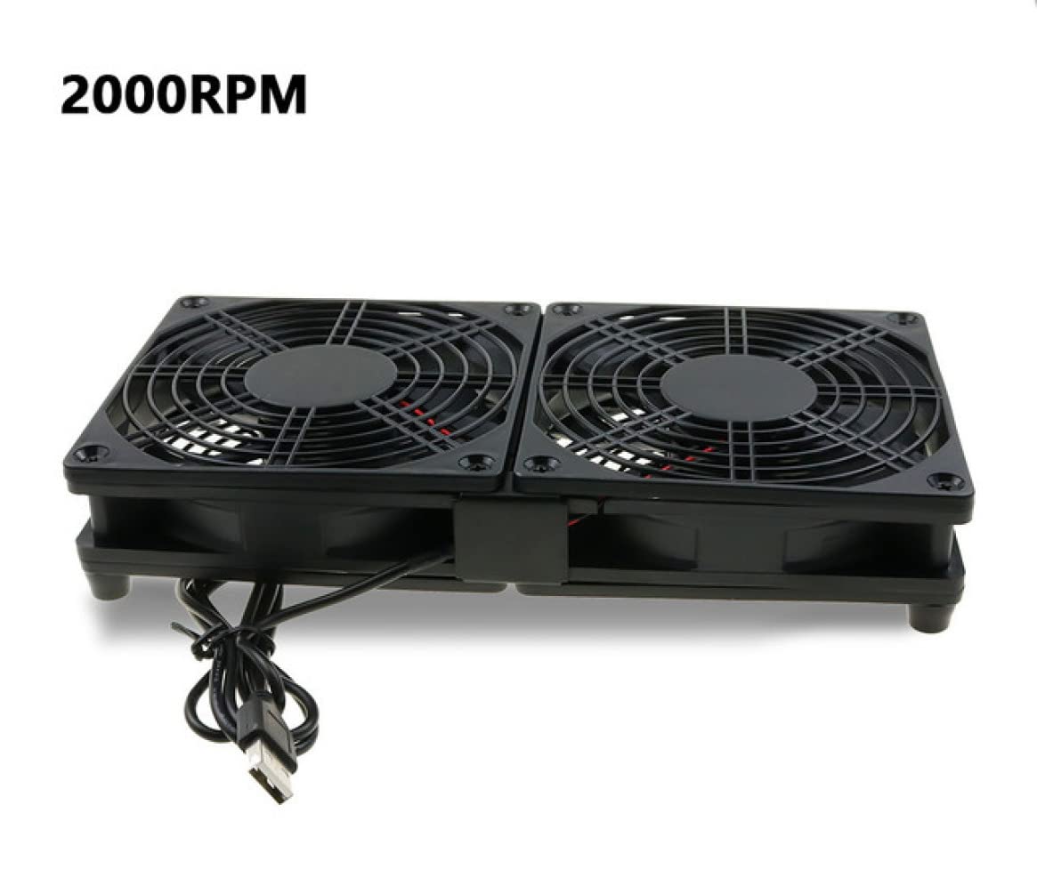 Kühlerlüfter Server-Kühler, Lüfter, Router, PC-Kühler, TV-Box, drahtlos, leise, leise, DC, 5 V, USB-Stromversorgung, 120 mm, 240 mm, Lüfter, 12 cm, mit Schrauben Computergehäusekühler