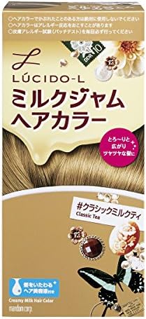 Amazon Com Lucido L Milk Jam Hair Color For Classic Milk Tea Women S Hair Dye 40g 2 Agent 80ml Tr5g Mandom Quasi Drug Chemical Hair Dyes Beauty Personal Care