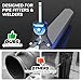 Nuvium Pipe Center Finder, Pipe Marking Center Tool, Locate and Mark the Center of Pipes 0.8 Inches and Above, Y-shaped Base has Magnetic Design, Adjustable Dial Bubble Protractor without Tools