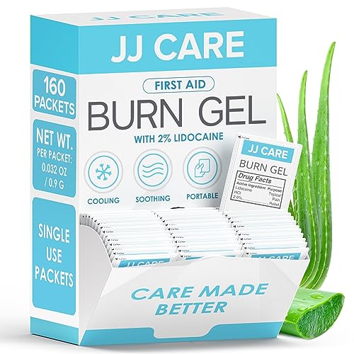 JJ CARE Burn Gel Packets for Minor Burns