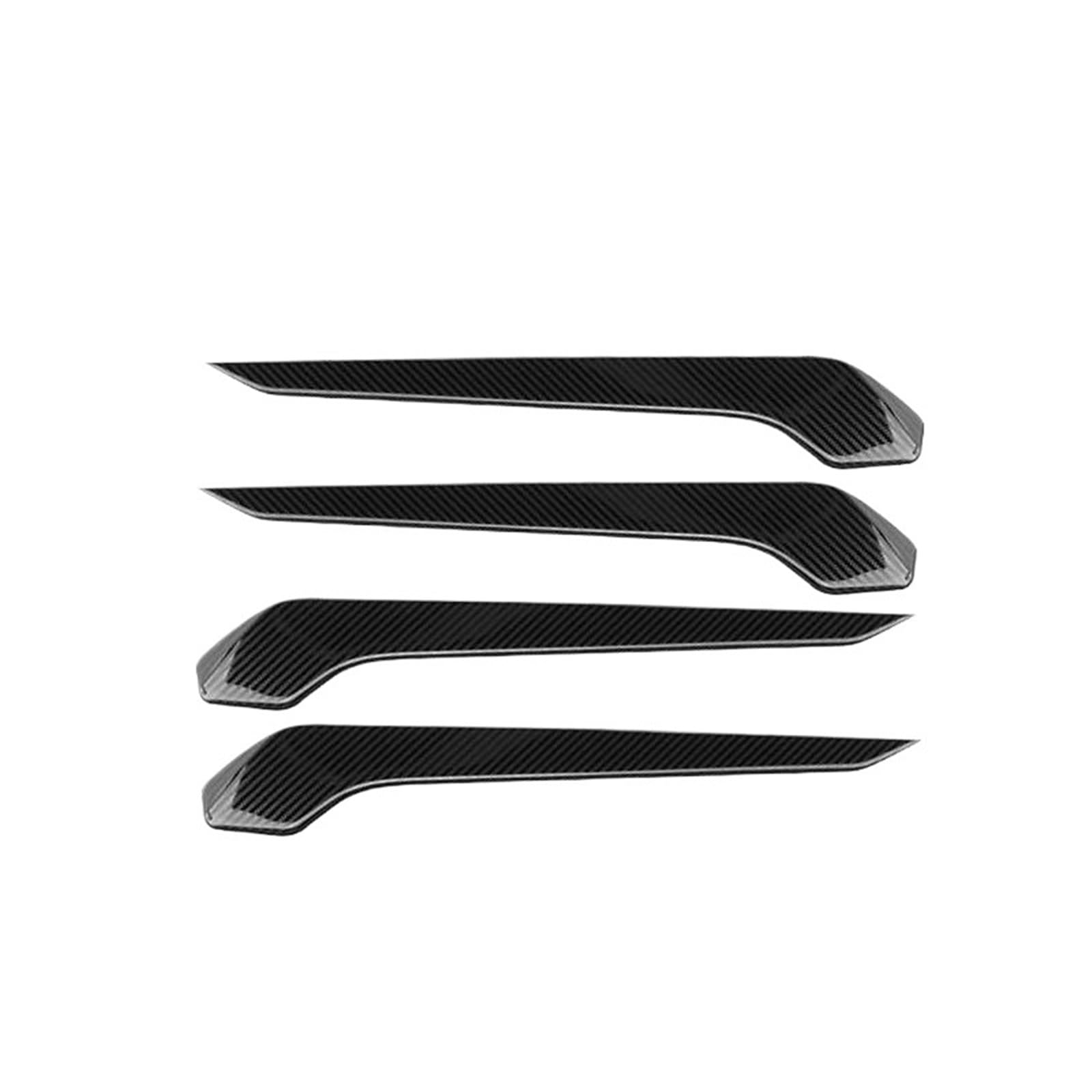 Fhcbutae Carbon Look Interior Car Handle Stainless Steel Car Interior Door Handles Armrest Cover For Toyota Rav4 2019-2025 Rav4 Xa50 Hybrid(Carbon Look)