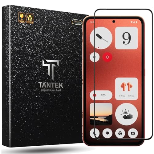Image of TitanGuard Tempered Glass Screen Protector Guard for CMF Phone 1 / CMF Nothing Phone 1-9H Hardness, Military Grade, Anti-Static, Easy Installation Kit - 1 PACK