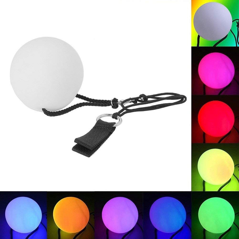 Buy Efanr 2 Pack 3" LED Juggling Balls Glow in The Dark POI Thrown