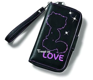 Nici 38114 Love Geldbörse schwarz/pink