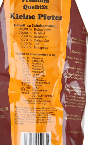 Vollmer's 37096 Hundefutter Kleine Pfoten 5 kg