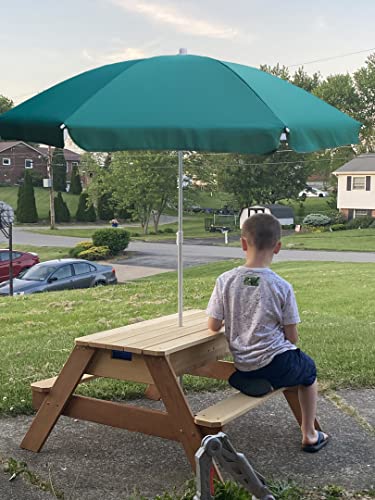 Ammsun YZ71120 6Ft Portable Picnic Outdoor Canopy Sunshade Beach Umbrella With Tilt Function, Small Patio Umbrella thumb #8