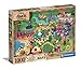 Clementoni 39667 Maps-Disney Alice in Wonderland-Puzzle 1000 Teile für Erwachsene und Kinder ab 10 Jahre, herausforderndes Geschicklichkeitsspiel für die ganze Familie, Mehrfarbig, Medium, pezzi