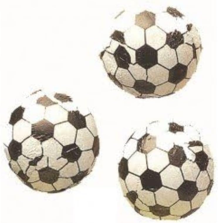 Chocolate Foil Soccer Balls (1 Lb - Approx 83 Pcs) by Niagara Chocolates