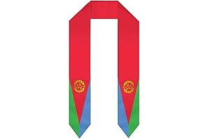 Vintage Eritrean Flag Graduation Stole