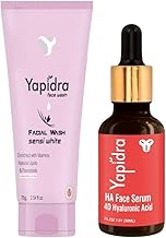 Sensitive Skin Care Combo | Sensi White Face Wash + HA Serum | Soothing & Hydrating Daily Routine