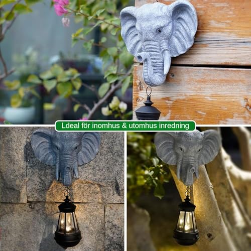 Lanternes d'extérieur éléphant pour illuminer vos soirées sur le balcon
