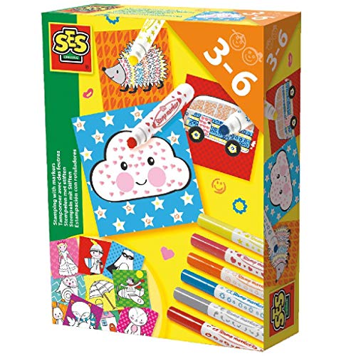 SES Creative - 14896 - Tamponner avec Feutres