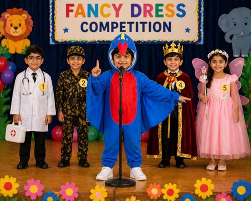 Image of udra Fancy Dress Animal costumes for kids animal dress for boys & girls fancy dress competition school events function for age group 3 to 8 yrs
