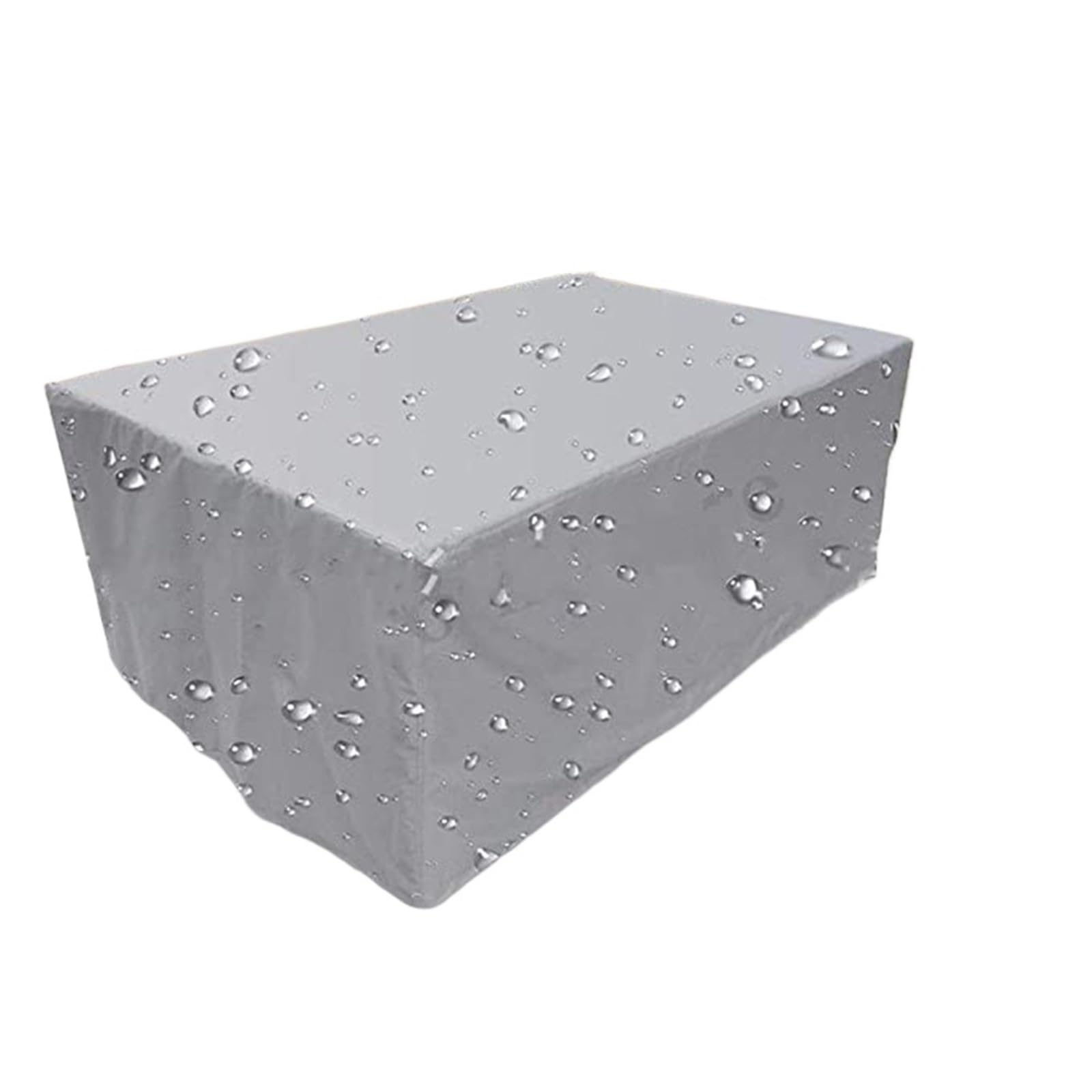 Garden Furniture Covers Multiple Sizes Waterproof Chair Cover Furniture Dustproof For Rattan Table Cube Sofa Garden Patio Protective(Silver,150X150X75cm)