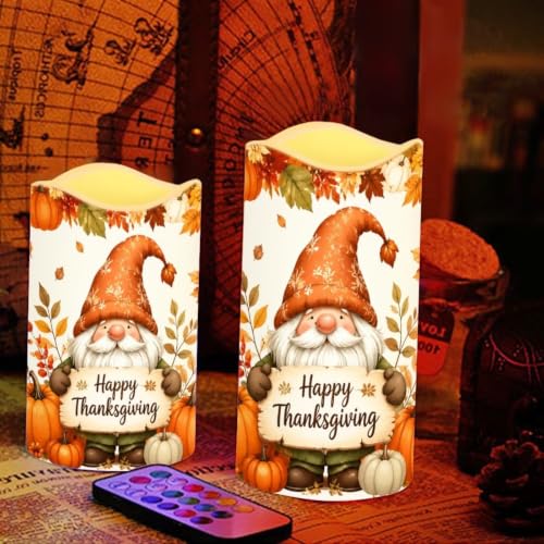 Image of Cardinal Christmas Electric Flameless Candles Set of 4 | Xmas Poinsettia Flameless Candle Set with Timer, Battery Operated, Fake Candles for Living Room, Table Centerpieces