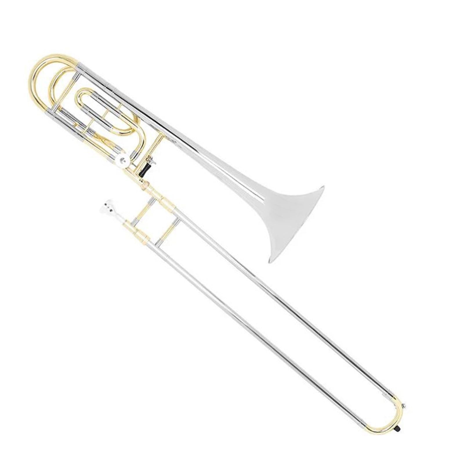 Profesjonalny Dwutonowy Suwak B Dur Puzon Tenorowy Instrument Dęty Blaszany