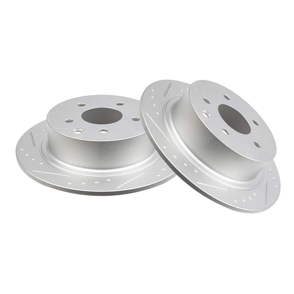 Photo 1 of Brake Rotors, OCPTY Prime Choice Rear Rotors Kits fit for 2002-2018 for Nissan Altima,2011-2017 for Nissan Juke,2004-2008 for Nissan Maxima,2007-2017 for Nissan Sentra