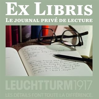 Leuchtturm1917 (342898 Ex Libris Reading Journal Medium (A5), Hardcover, black, French