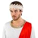dressforfun Disfraz para Hombre Emperador Romano Rey | Túnica con Corona de...
