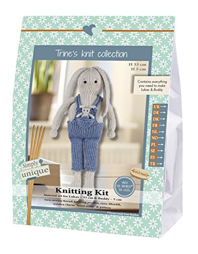 Go Handmade Lukas und Buddy Strickset 1 Hase