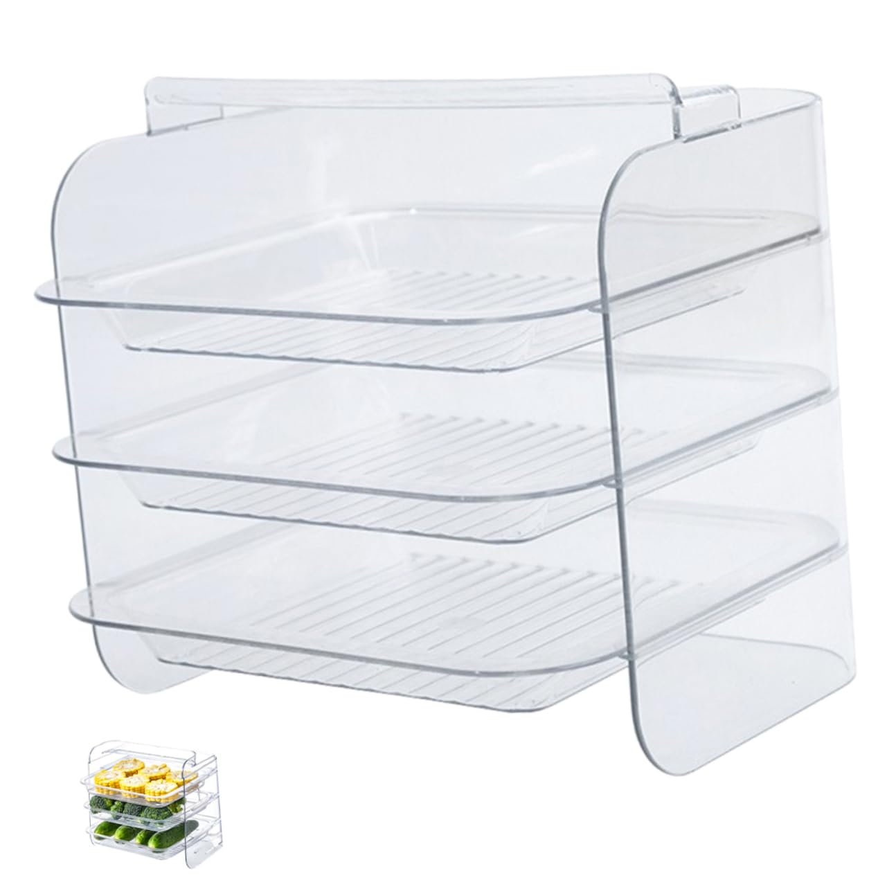 AUTSUPPL Food Tray Rack Dish Rack Hot Pot Dishes Holder Kitchen Holder Efficient Storage Easy to Clean