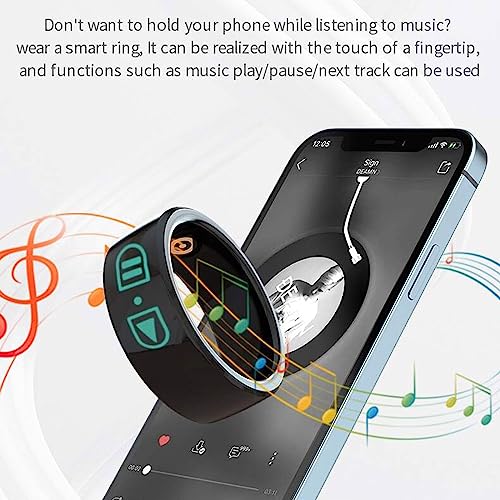 Anneau Bluetooth bague connectée avec podomètre et télécommande musique - 7