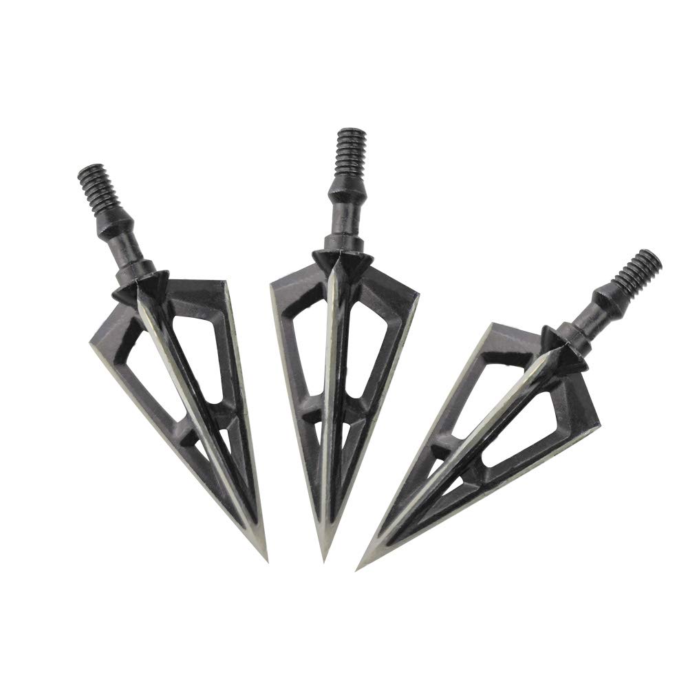 6pcs Punte da Caccia tiro con L'Arco 100Grain Punte di Freccia Punti frecce per Arco ricurvo Composto Freccia da Caccia