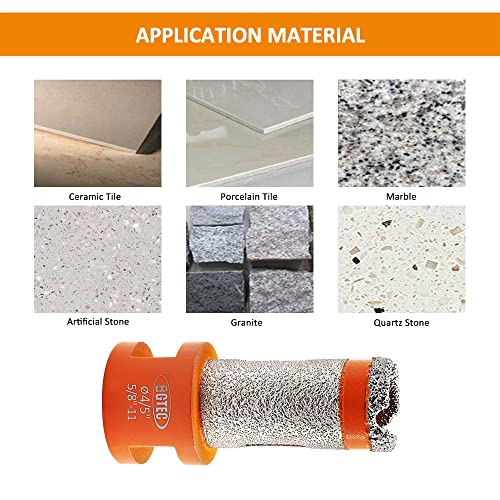 Diamond Core Drill Bits-BGTEC 25mm Milling Finger Bit Hole Saw for Bevelling Chamfer Porcelain Tile Marble Ceramic Granite,M14 Thread - Image 3