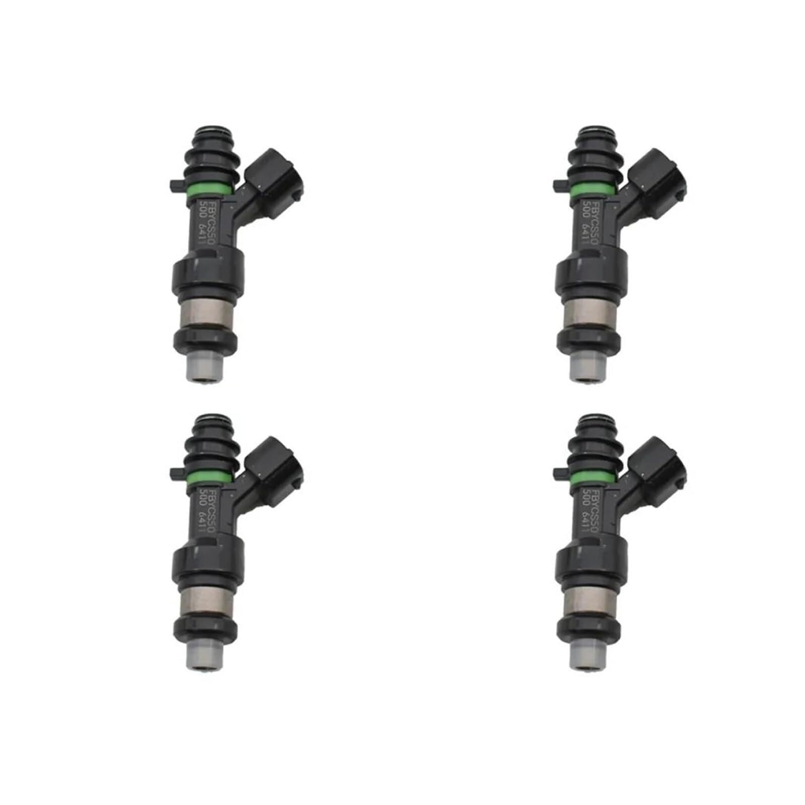 Nvcphgedek 4Pcs Petrol Fuel Injector For Suzuki For Grand For Vitara 2006-2008 15710-66J00 1571066J00 Fbycs50 2.7L V6 Car Fuel Injector