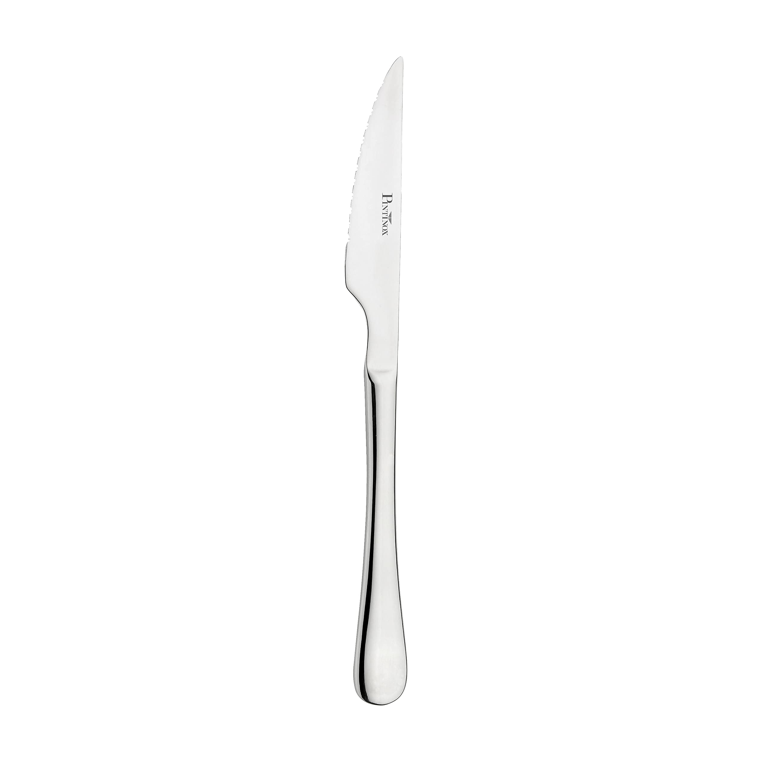 Prima Collection Bellagio, Set 6 Coltelli Bistecca con Seghetto, coltelli da carne in Acciaio Inox Nichel Free