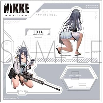 Amazon | 勝利の女神 NIKKE 背中で魅せる アクリルスタンド アクスタ