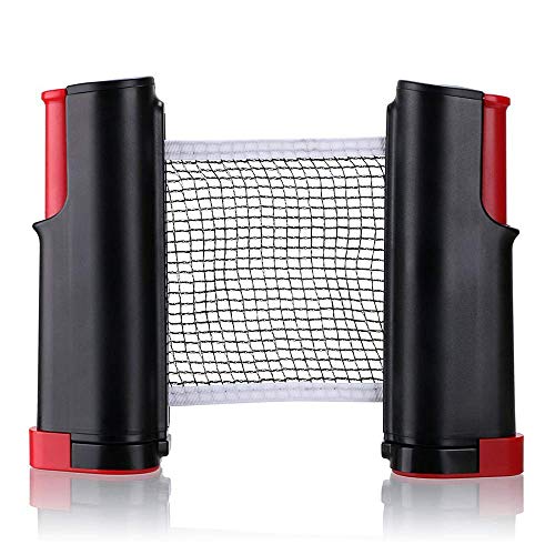 LANGING 1 Stks Draagbare Tafeltennis Netto Rack Vervanging Ping Pong Accessoires Intrekbare Zwart
