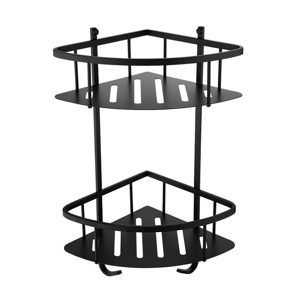 Corner Shower Caddy Bathroom Shelf Organizer Shower Triangle Storage Rack Corner Shelves Wall Mounted Home Organizer Bath Accessories