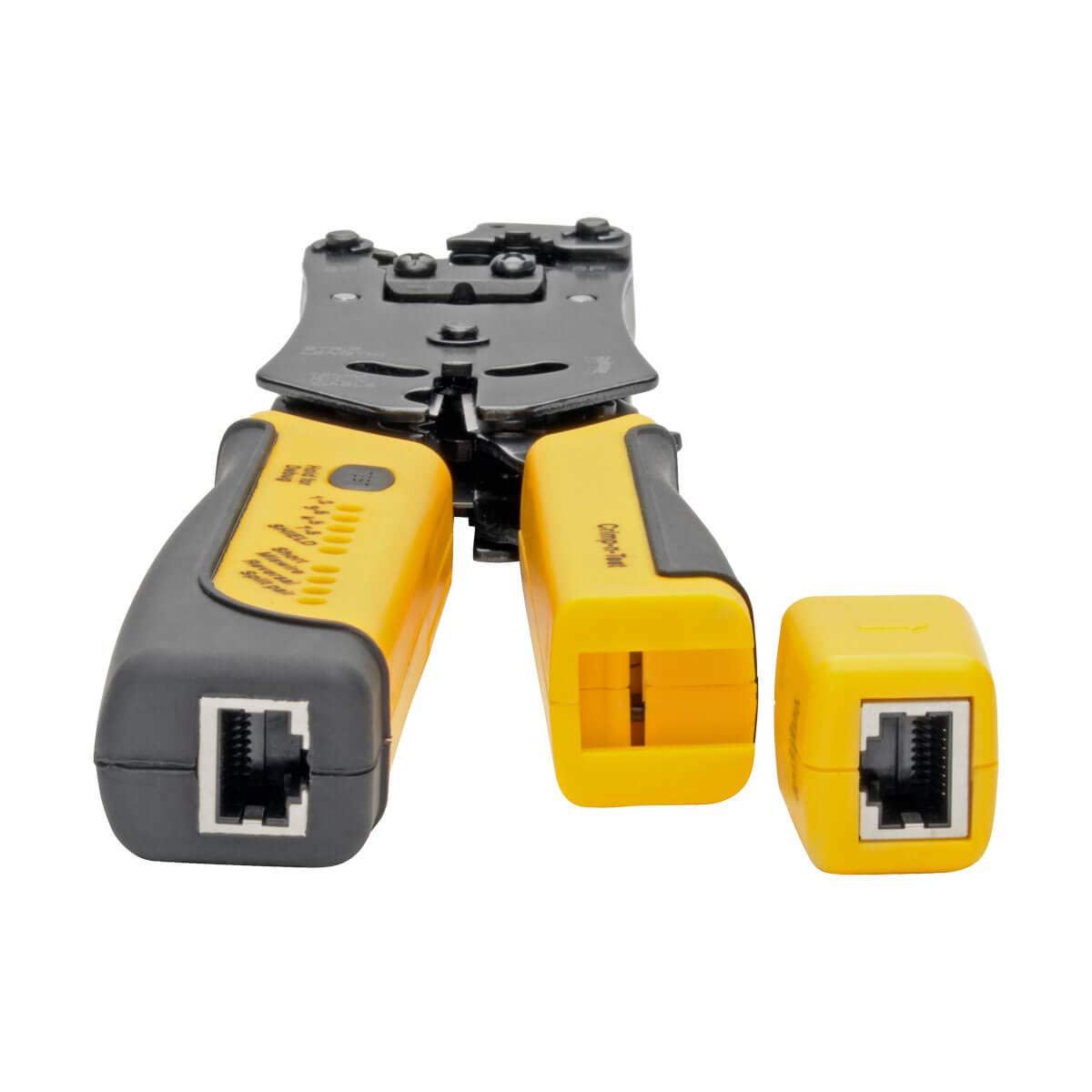 TRIPP LITE Crimpatrice per cavi RJ11/RJ12/RJ45 con tester integrato (T100-001-TST)