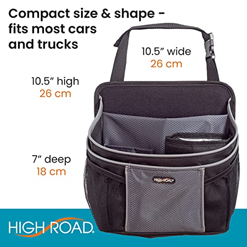 High Road Driverstash Front Seat Car Organizer With Insulated Cup Holder #TOP5
