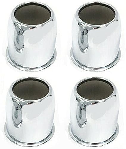 Paquete de 4 tapas centrales abiertas de 3.19"