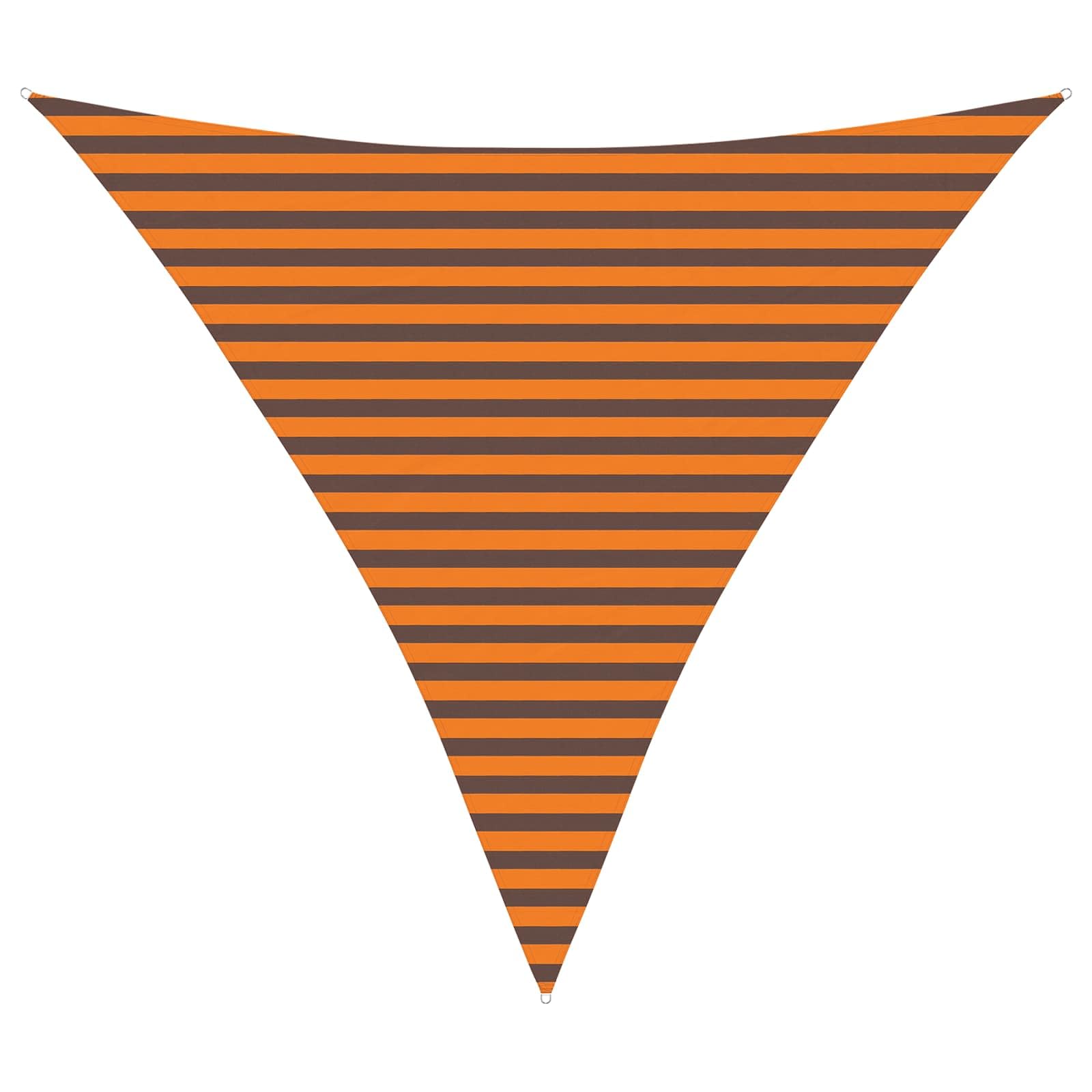 Voile d'ombrage triangulaire 3,6m en tissu Oxford résistant aux UV