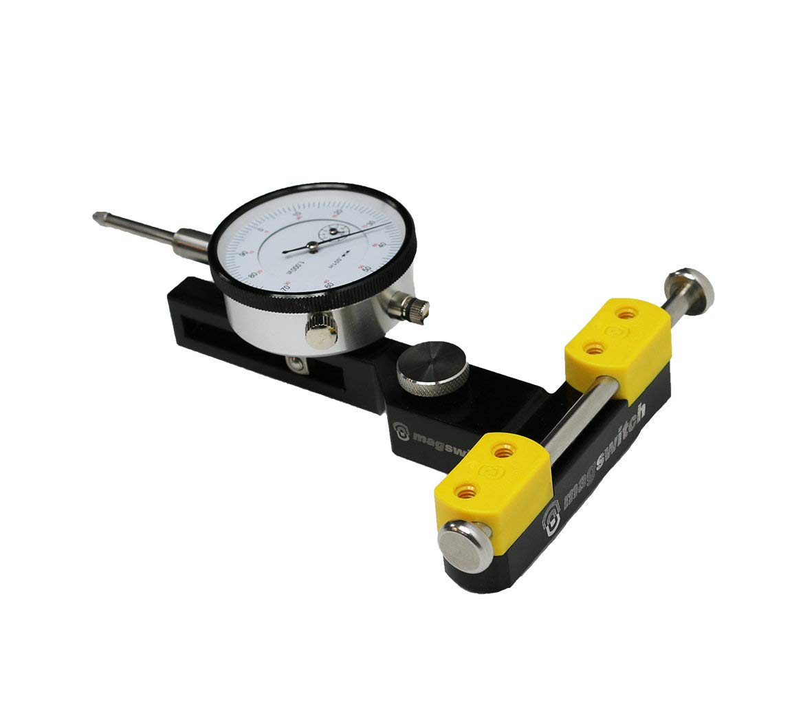 Magswitch T32241 Universal Saw Indicator, 2-in-1 Miter Slot to  