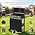 EUHOME 4-Burner Gas Grill with Side Burner & Cover, 51000 BTU Stainless Steel Outdoor BBQ Grill, 452 sq.in Cooking Area, Ideal for Backyard, Patio Large Gatherings
