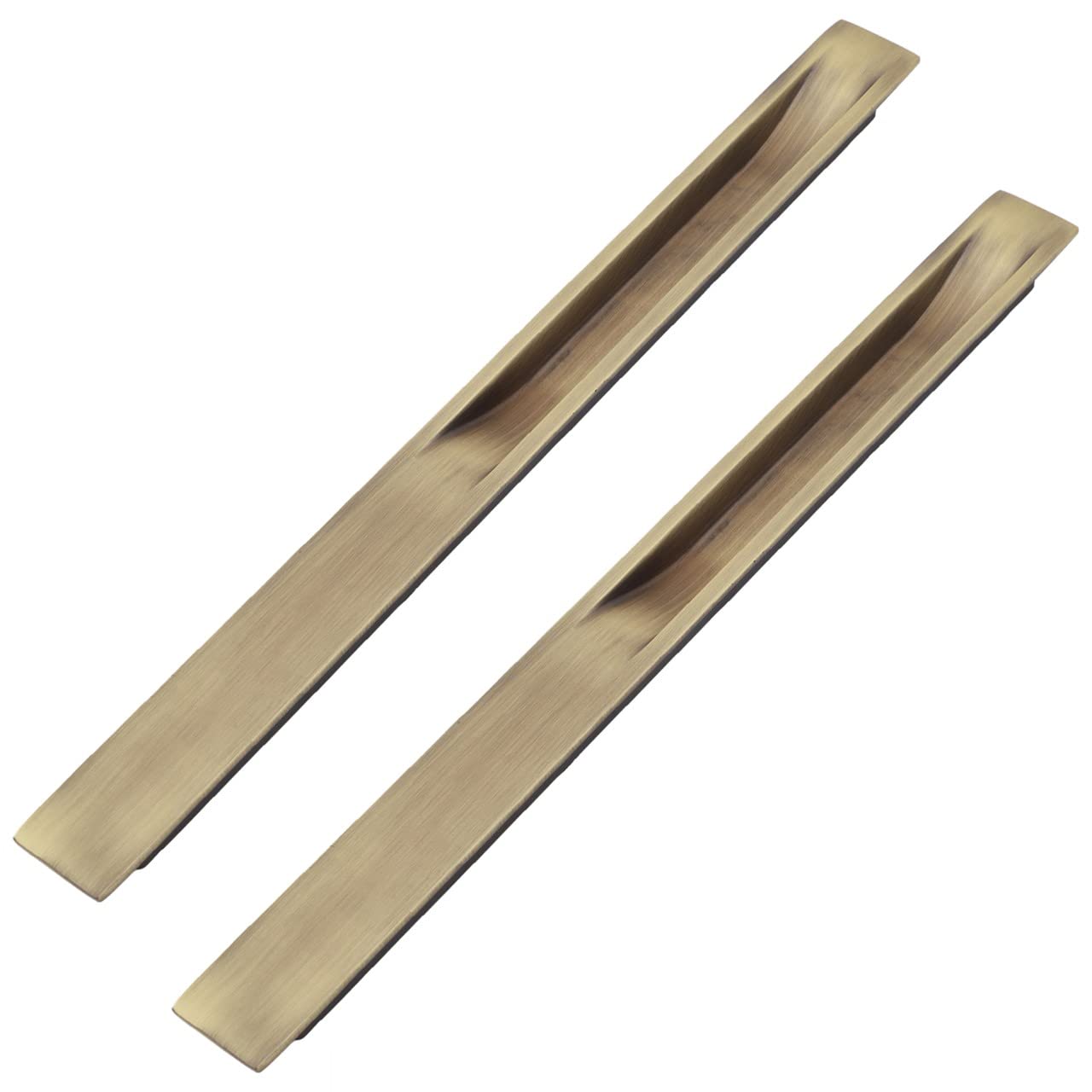 Antique Brass Sliding Door Handles - Set of 2 -13