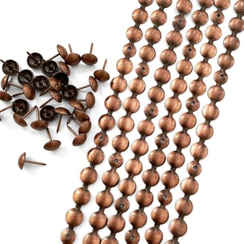 Let's Decorate Copper Upholstery Tacks Strips Cover