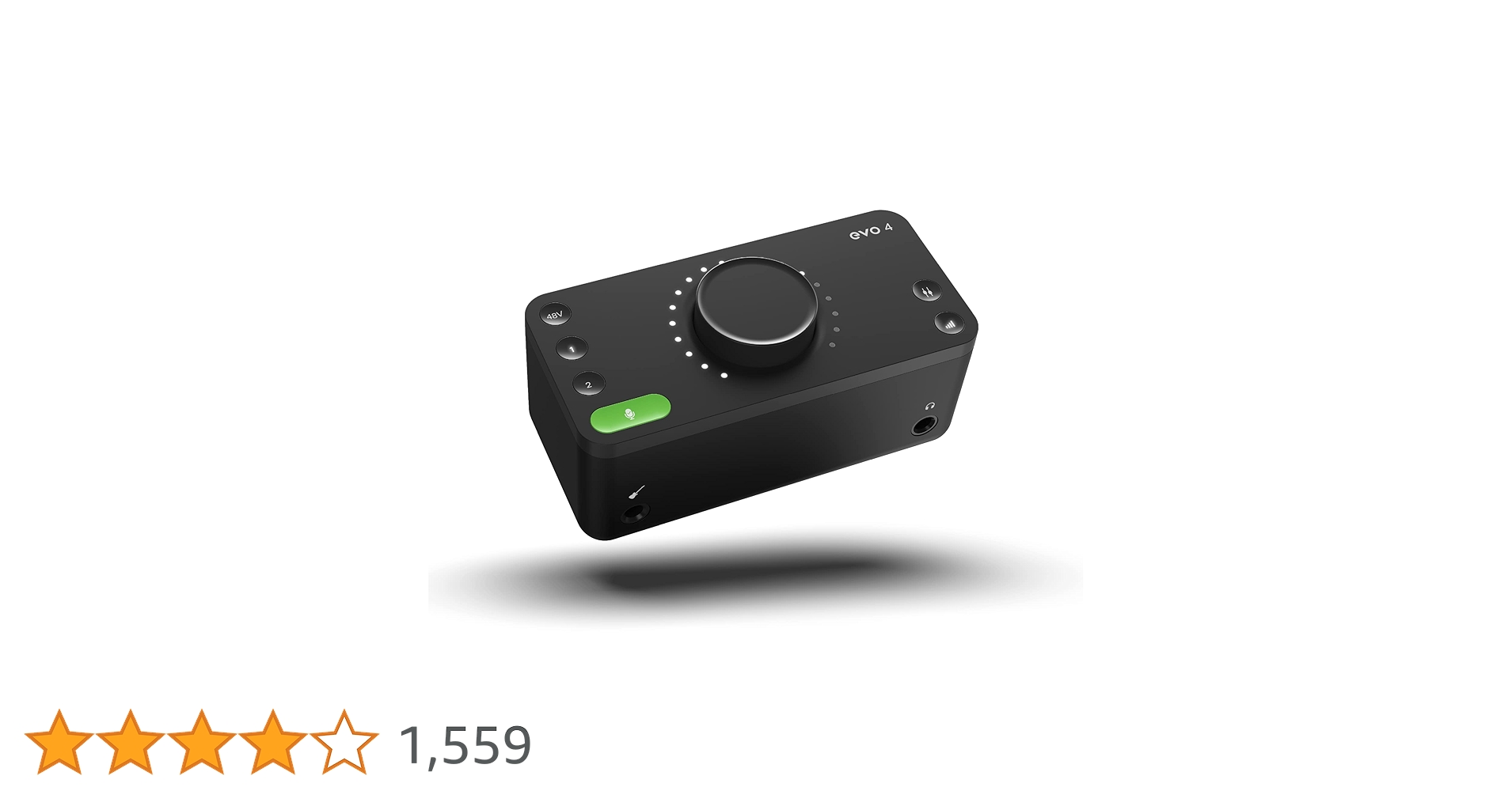 Amazon.co.jp: Audient audient 「EVO4」2in/2out オーディオ