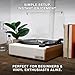 Victrola Eastwood II Record Player with Speakers – Bluetooth 5.1 and Vinyl Stream Technology, Vintage Style 3-Speed Vinyl Player, Audio Technica AT-3600LA Cartridge (Oak)