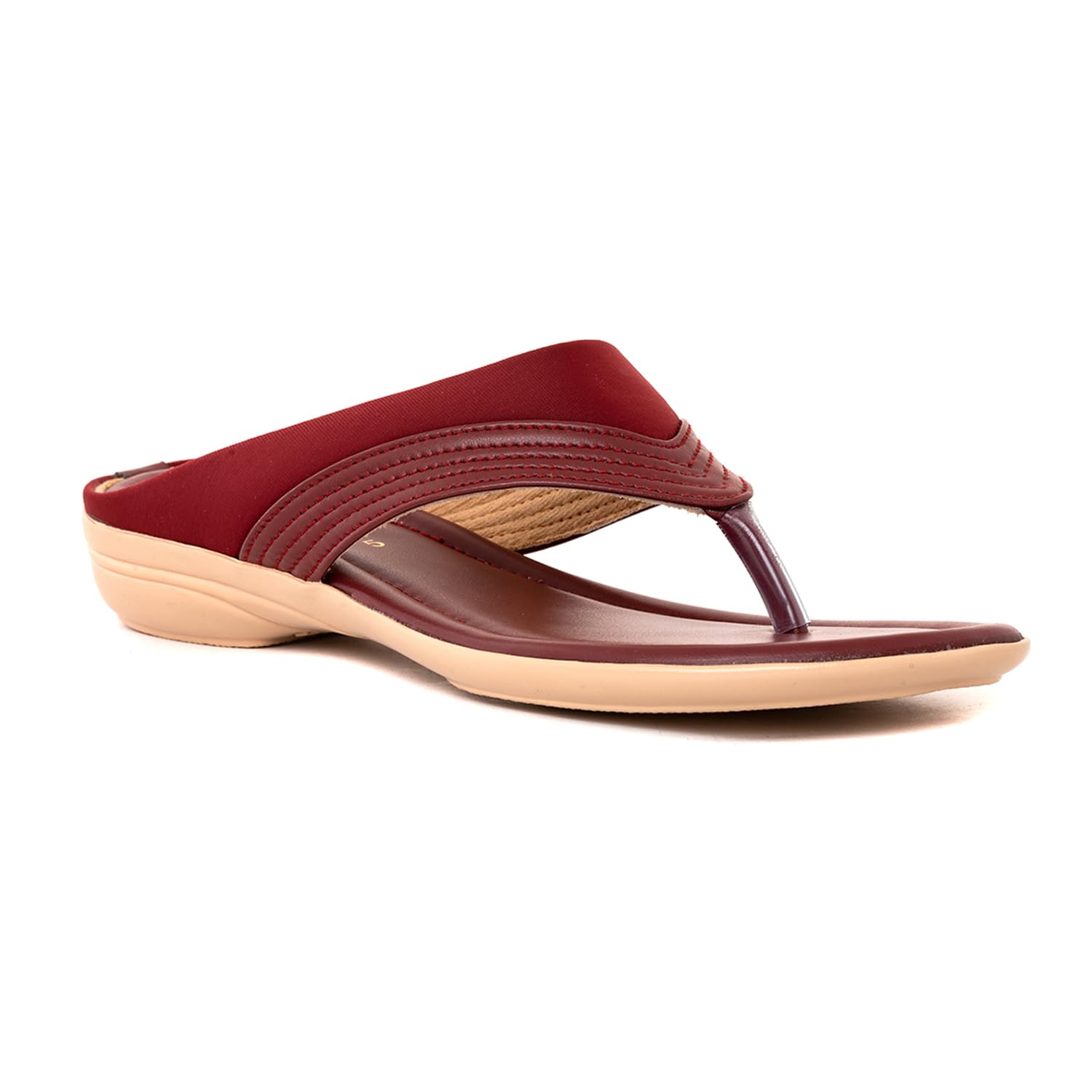 Khadims Maroon Flat Slip On Sandal for Women (7281815) (B0CL9ZLSZ7) Amazon Price History, Amazon Price Tracker